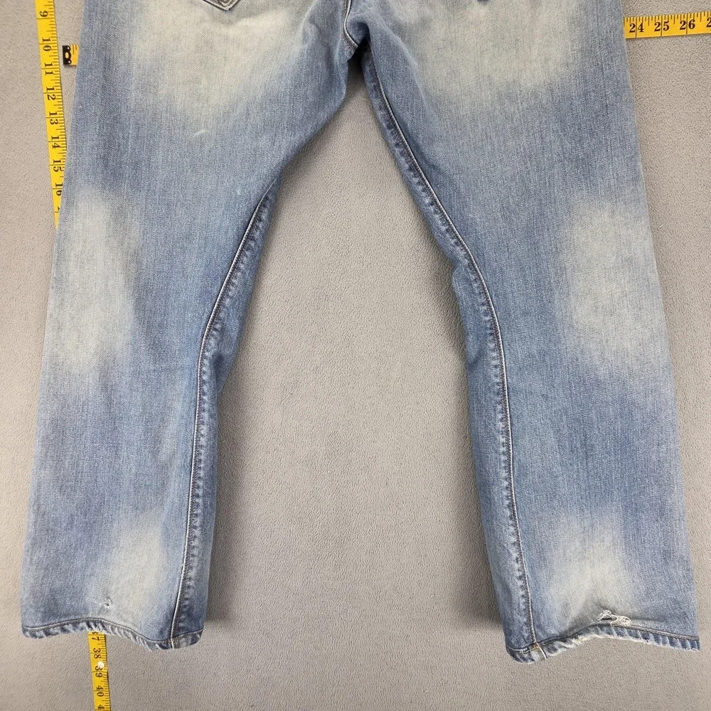 Vintage Levis Engineered Jeans 10th Anniversary Altered‎ Hem Stains Fits 30x27